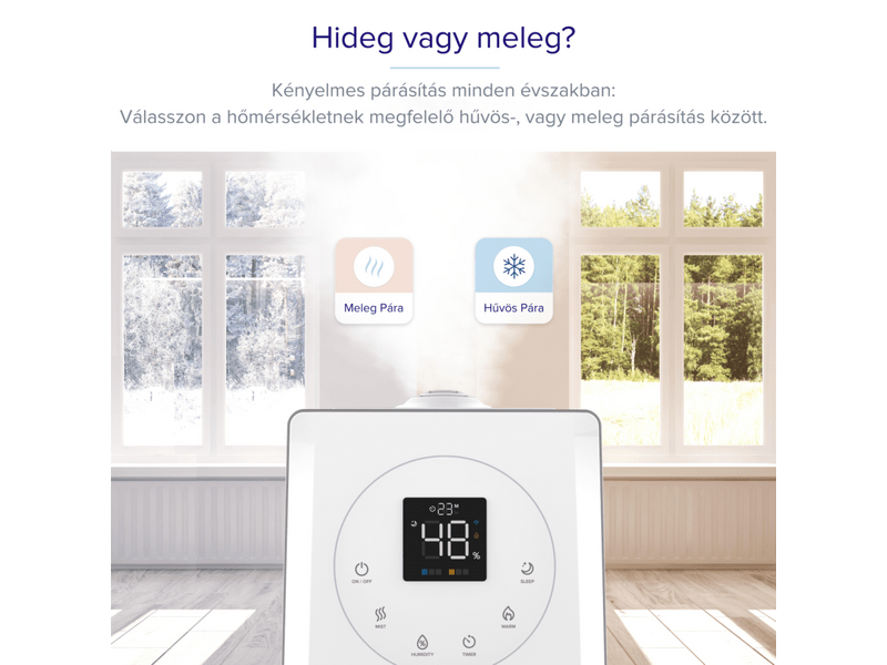 Levoit LV600S Hibrid Meleg- és Hidegpárásító