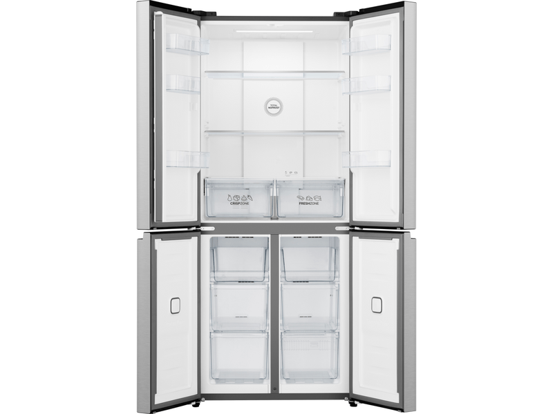 Gorenje NRM819E61X Négyajtós hűtőszekrény