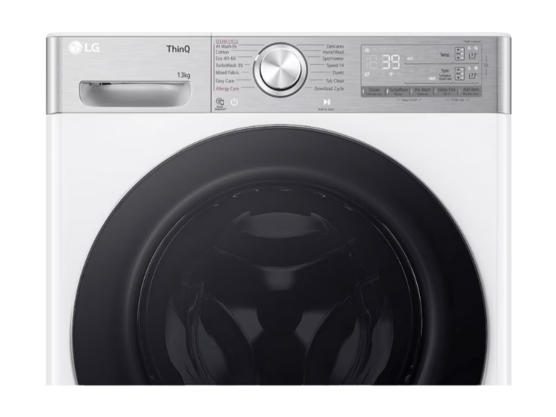 LG F4WR913P3WA Elöltöltős mosógép, gőz funkcióval