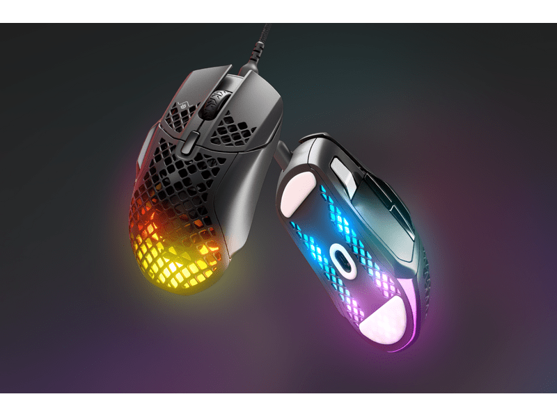 SteelSeries Aerox 5 Gaming egér, fekete (62401)