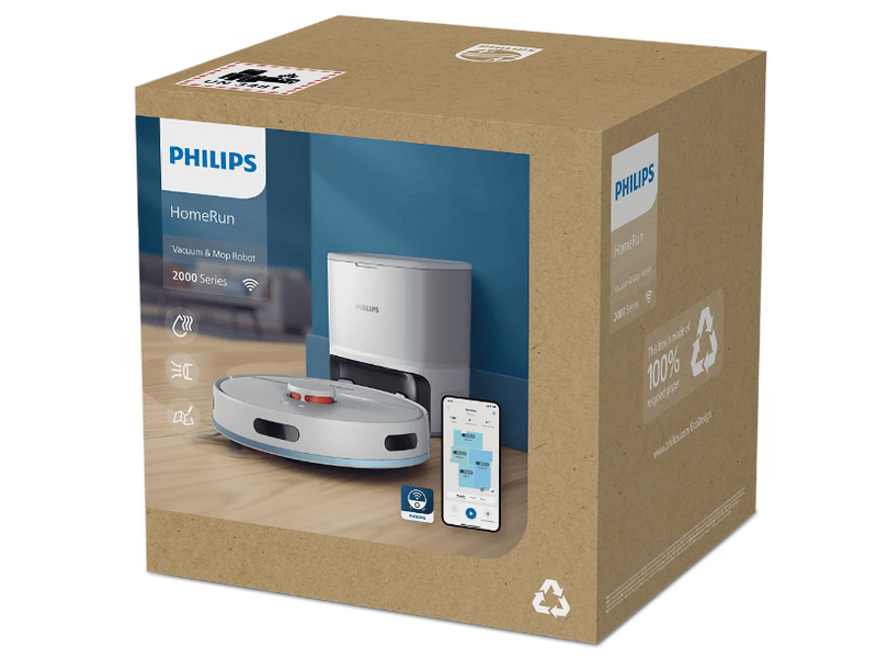 Philips XU2100/25 Robotski usisavač serije 2000, bijela boja