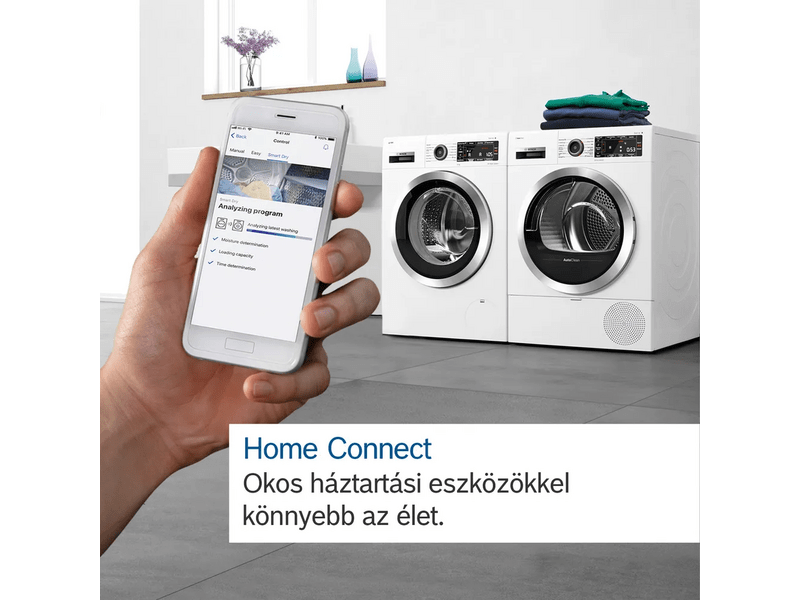 Bosch WRB247CNBY Serie 8 Hőszivattyús szárítógép