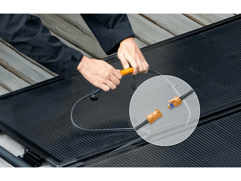 EcoFlow 130W-os fotovoltaikus panel készlet, 2 db (5022401002)