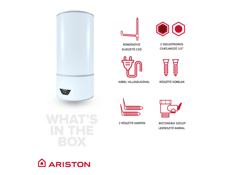 Ariston Lydos Hybrid WiFi 80 villanybojler