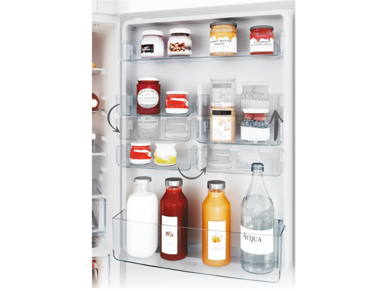 Candy CBT5518EW Fresco Beépíthető kombinált hűtőszekrény