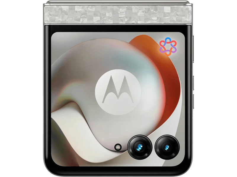 Motorola Razr 70 8/256GB Okostelefon, Pantone Bright White