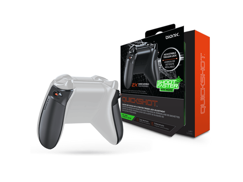 Bionik XBOX One Quickshot Pro Kontroller ravasz fekete-szürke (BNK-9011)