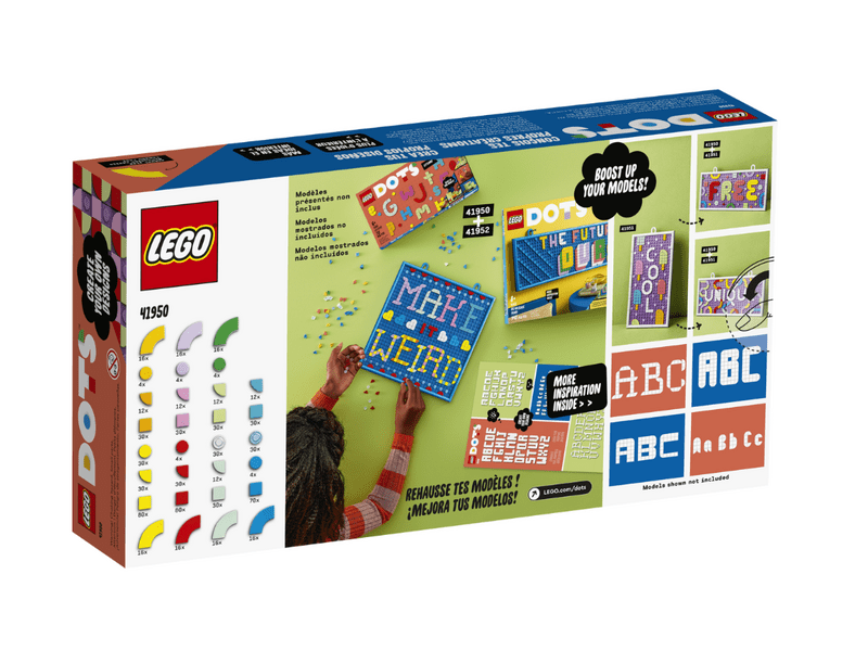 LEGO® DOTS Rengeteg DOTS – Betűkkel (41950)