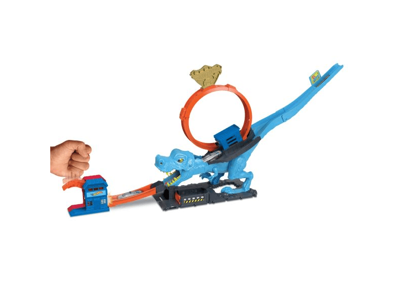 Hot Wheels City: T-Rex hurok pályaszett (HKX42)