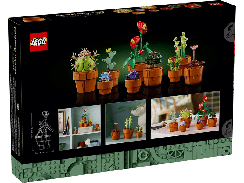 LEGO® Icons Apró cserepes növények (10329)