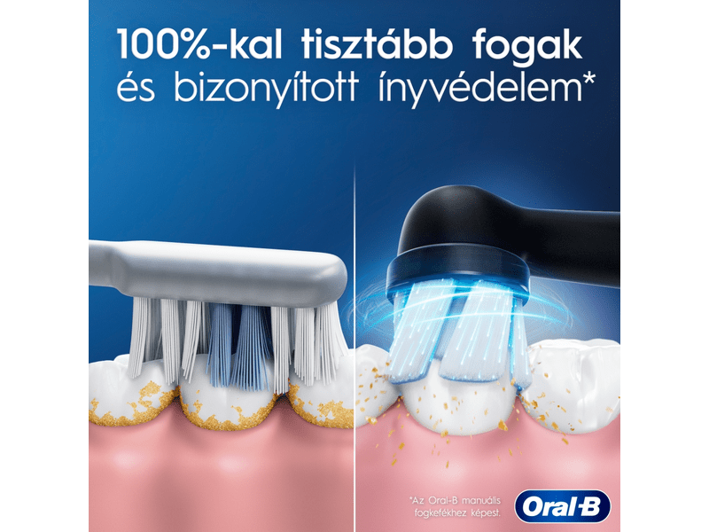 Oral-B iO 2 Elektromos fogkefe, éjfekete (80816647)
