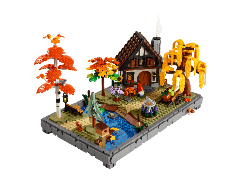 LEGO® Icons Őszi kert házikóval (11372)