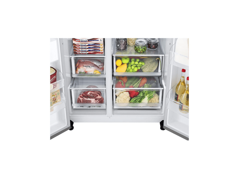 LG GSLV70PZTM Side-by-Side hűtőszekrény