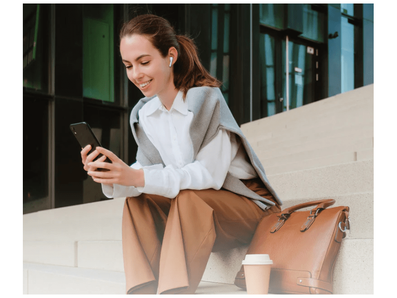 SBS TWS One Color Fülhallgató, fehér (TEEARTWSCOLW)