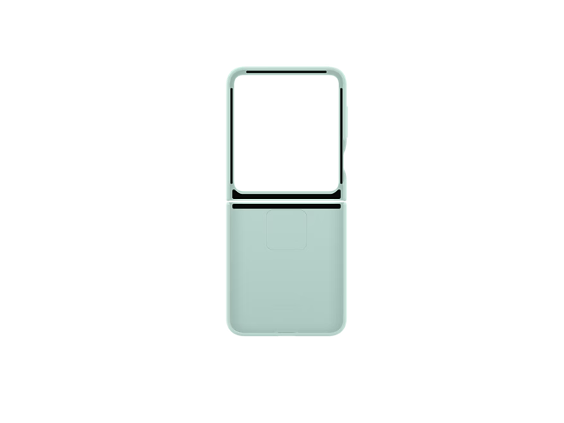 Samsung Galaxy Z Flip6 szilikon tok gyűrűvel, menta (EF-PF741TMEGWW)