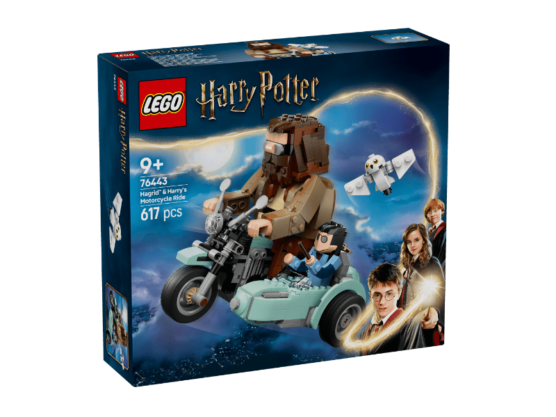 LEGO® Harry Potter™ Hagrid™ i Harryjeve avanture na motoru (76443)