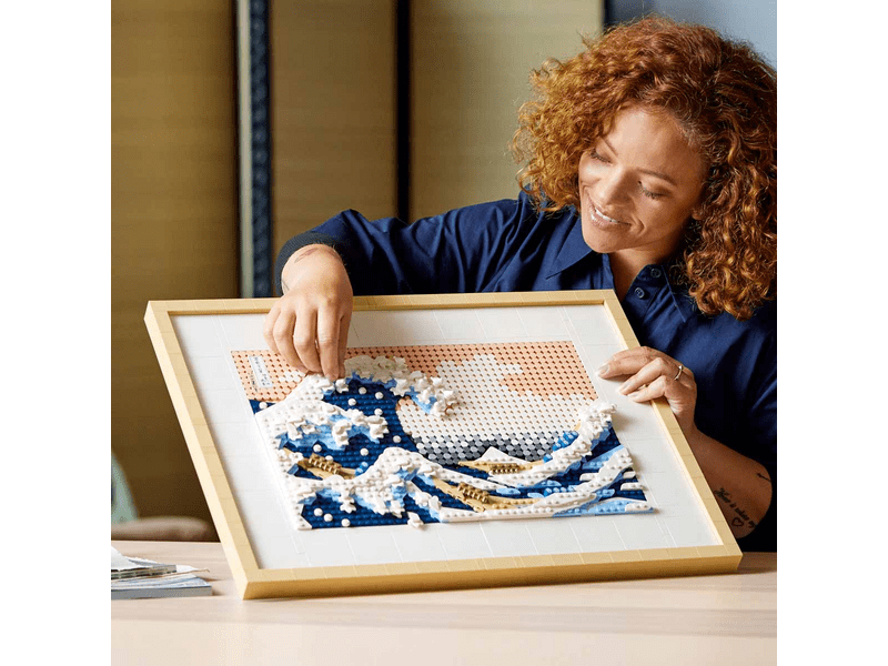LEGO® ART Hokuszai – A nagy hullám (31208)