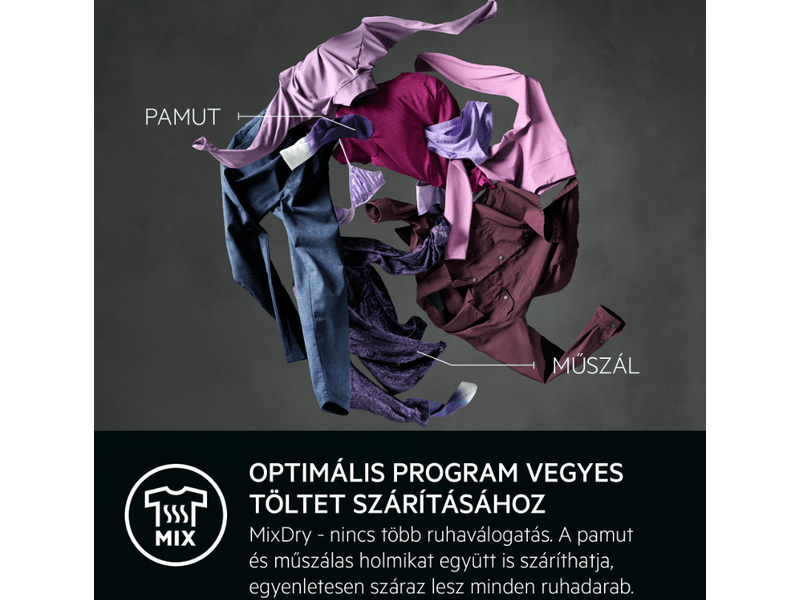 AEG TR7G8BE SensiDry® 7000 Hőszivattyús szárítógép