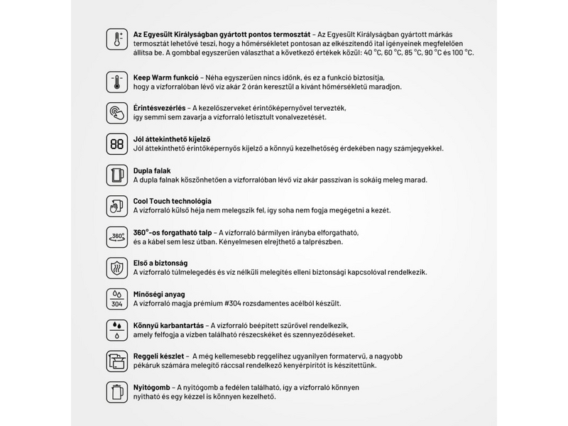 Lauben 1800BC Vízforraló