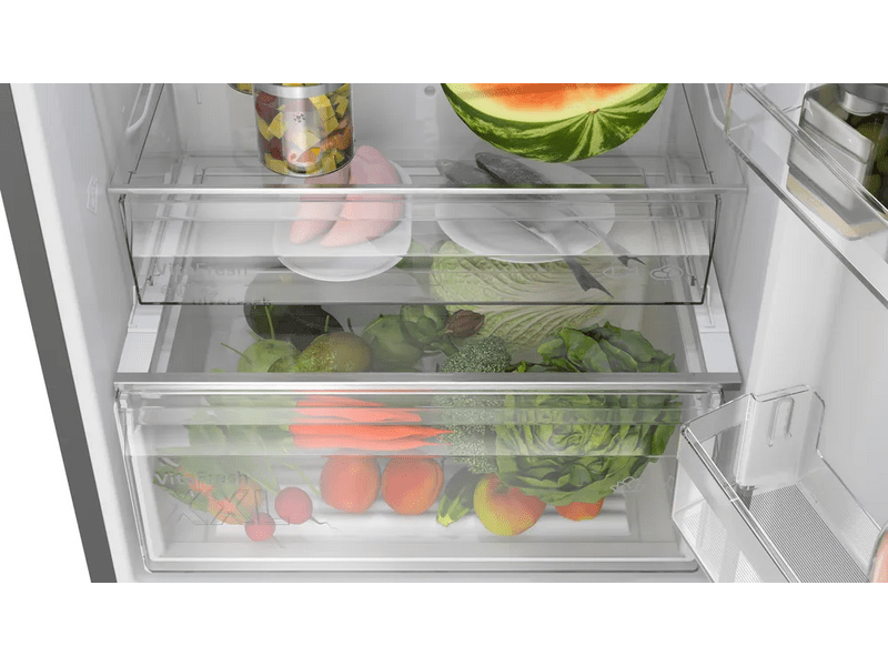 Bosch KGN49OCAF Alulfagyasztós kombinált hűtőszekrény