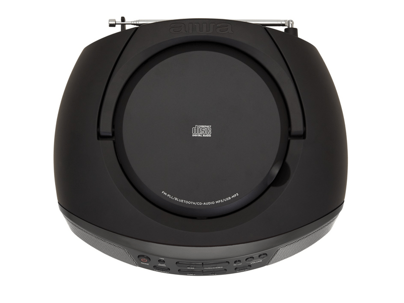 Aiwa BBTU-400BK Boombox CD lejátszó, fekete