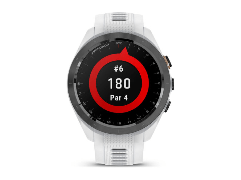 Garmin Approach S70 (42mm) Okosóra, fekete/fehér (010-02746-10)