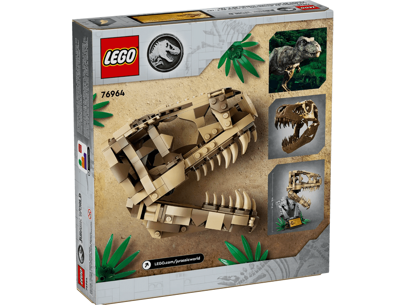 LEGO® Jurassic World™ ostaci dinosaura: lubanja T-Rexa (76964)
