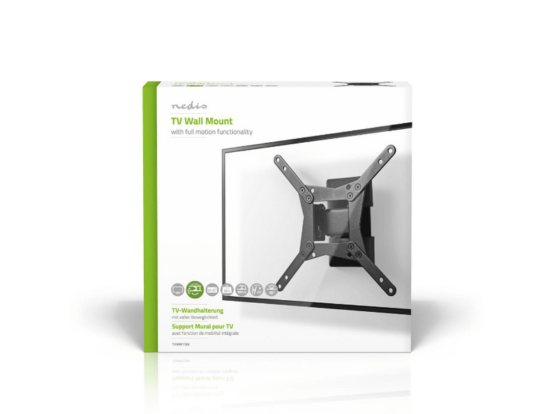 Nedis TV Fali tartó 10-32 (TVWM11BK)