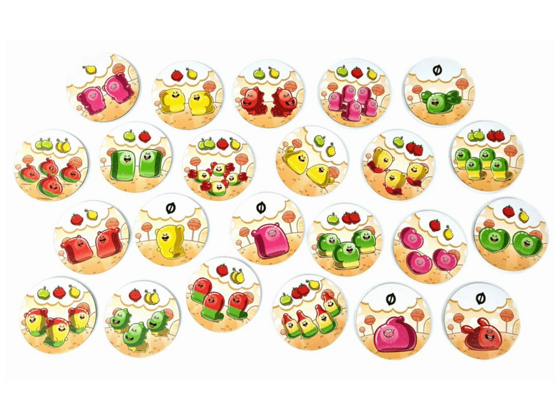 Gumicukik földje társasjáték (BLU 34851)