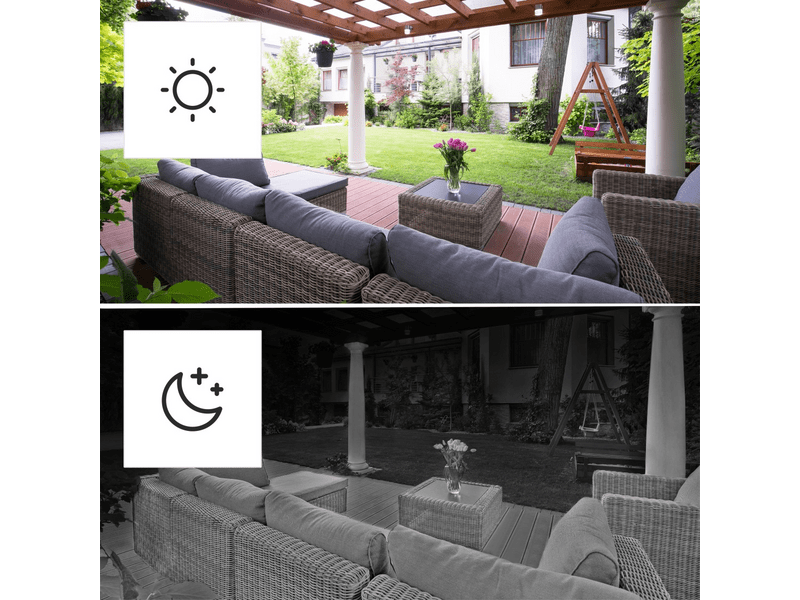 Hama 176615 Kültéri Wifi kamera napelemmel