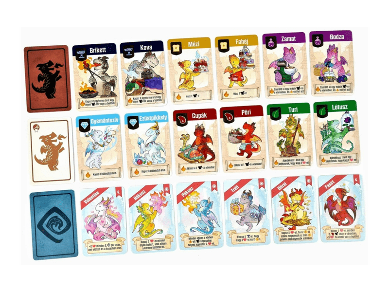 Lángművesek társasjáték (LDG 10014)