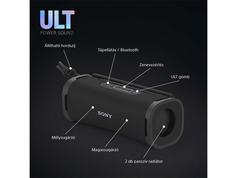 Sony ULT FIELD 1 Hangszóró, fekete