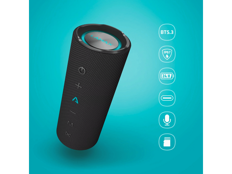 LAMAX Sounder2 Play Hangszóró, Fekete