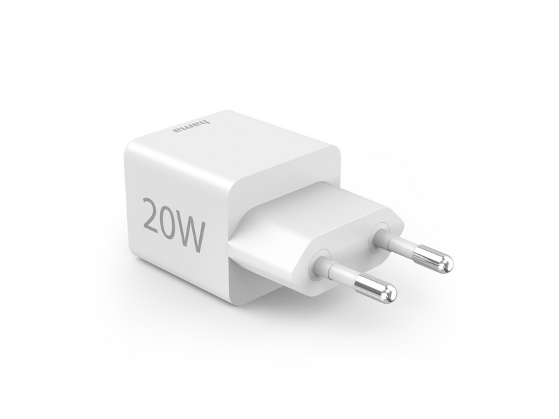 Hama USB+Type-C Hálózati töltő, 20W (201991)