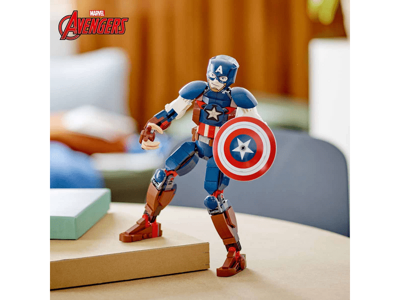 LEGO® Marvel Super Heroes Amerika Kapitány építőfigura (76258)