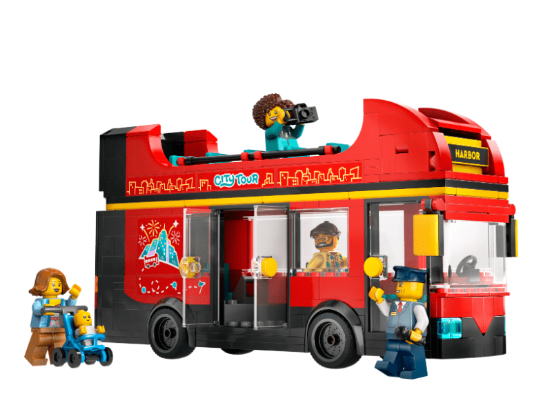 LEGO® City Crveni dvokatni autobus (60407)