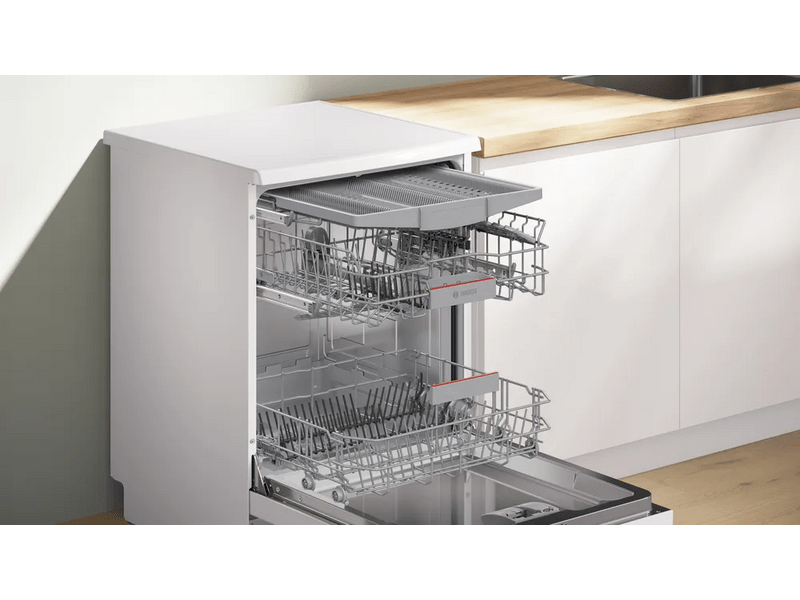 Bosch SMS46KW02E Serie 4 Szabadonálló mosogatógép, fehér