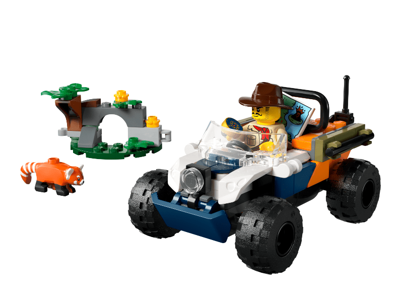 LEGO® City ® Dzsungelkutató ATV - vörös macskamedve akció (60424)