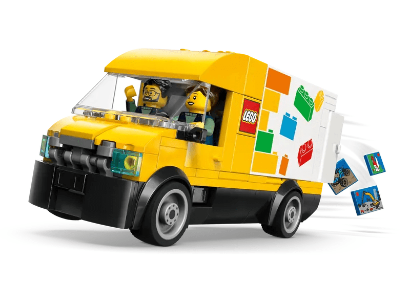 LEGO® City: A LEGO furgon – Húsvéti játéképítő-készlet gyerekeknek (60500)