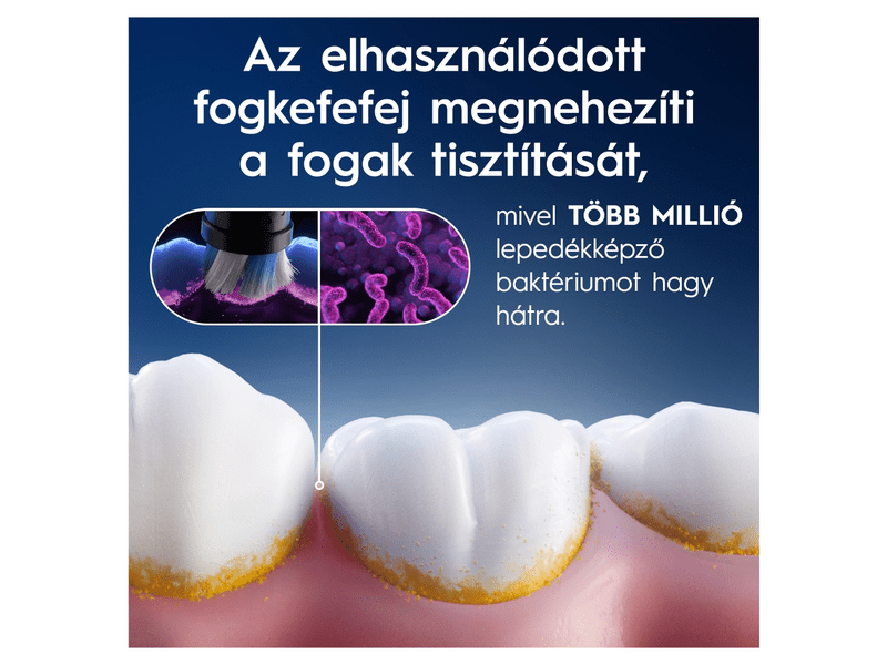 Oral-B iO Gentle Care fogkefefej, fehér, 4 db