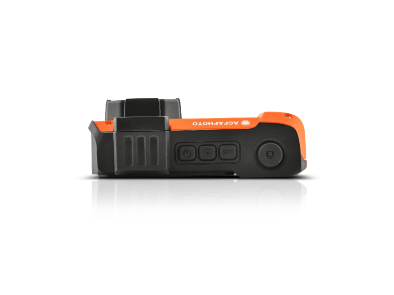 AgfaPhoto Realishot WP9500 vízálló digitális fényképezőgép, narancssárga