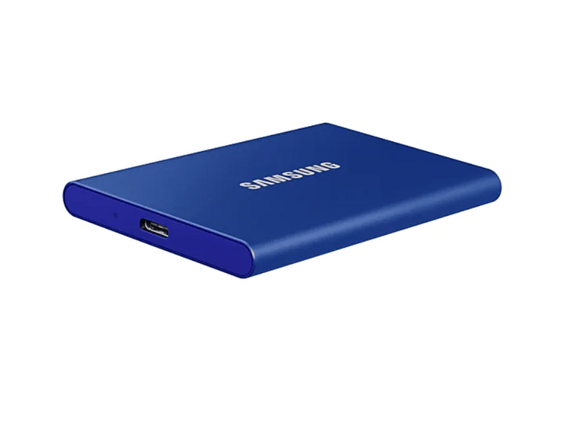 Samsung T7 USB 3.2 1TB prijenosni SSD, plavi (MU-PC1T0H)