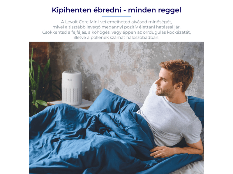Levoit Core Mini Légtisztító és Illóolaj Diffúzor (LAP-C161-WEU)