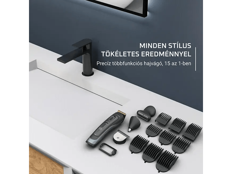 Multif.selectium 15in1 hajnyíró,zöld/fek