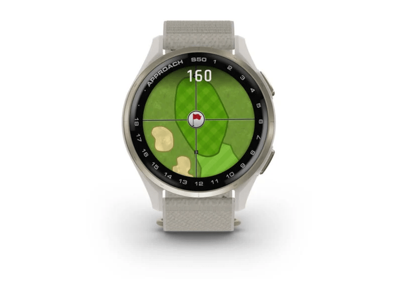 Garmin Approach S50 Okosóra, arany/krém (010-03010-01)