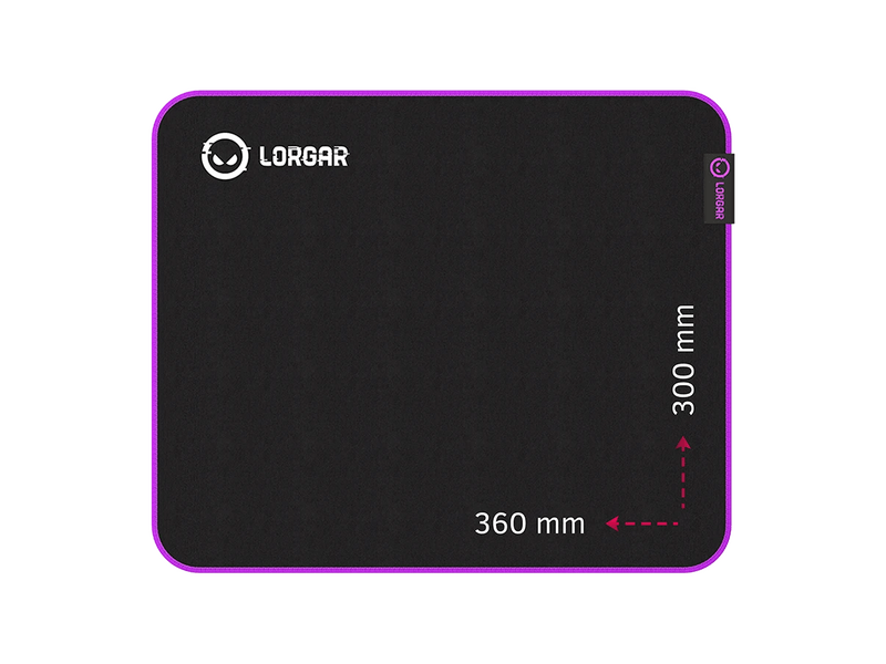 Lorgar LRG-GMP313 Main 313 Gaming egérpad