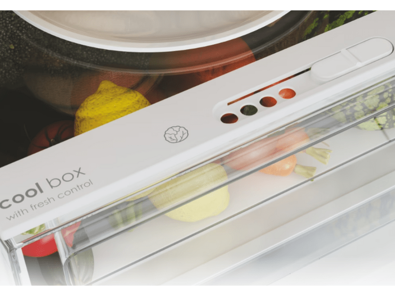 Candy CCE4T618EX Alulfagyasztós kombinált hűtőszekrény