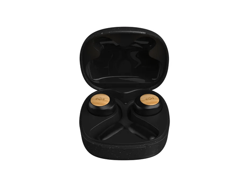 Marley Liberate Open-Ears True Wireless Fülhallgató, fekete (EM-JE104-SB)