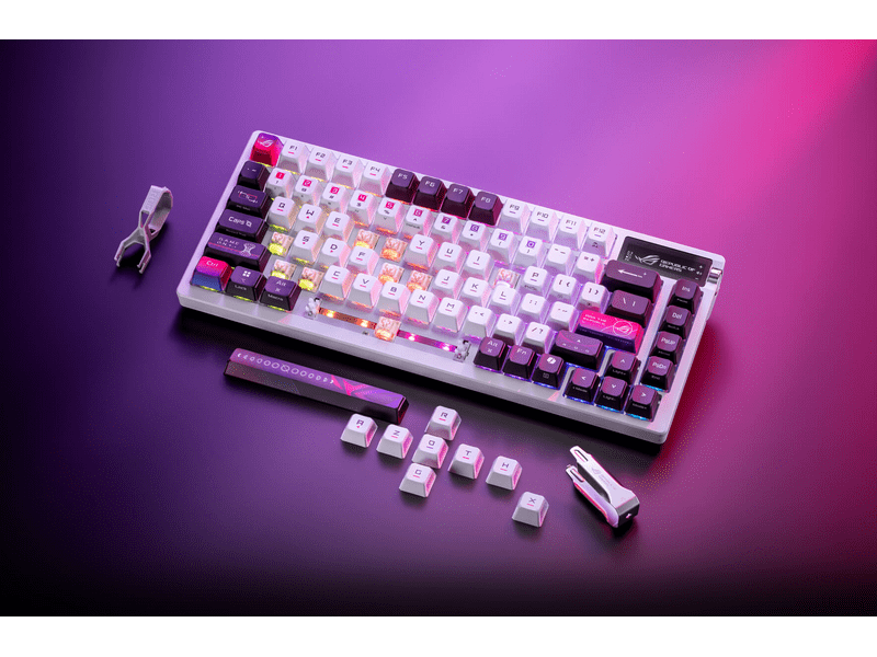 Asus ROG Azoth X Gaming billenytűzet, UK kiosztás (M704ROGAZOTHXUK)