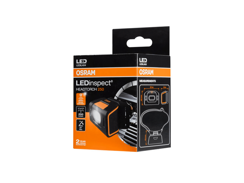 Osram LEDinspect HEADTORCH250 Fejlámpa